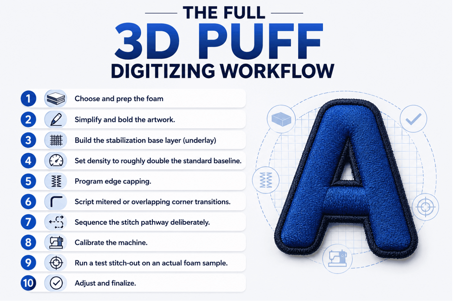 The Full 3D Puff Digitizing Workflow