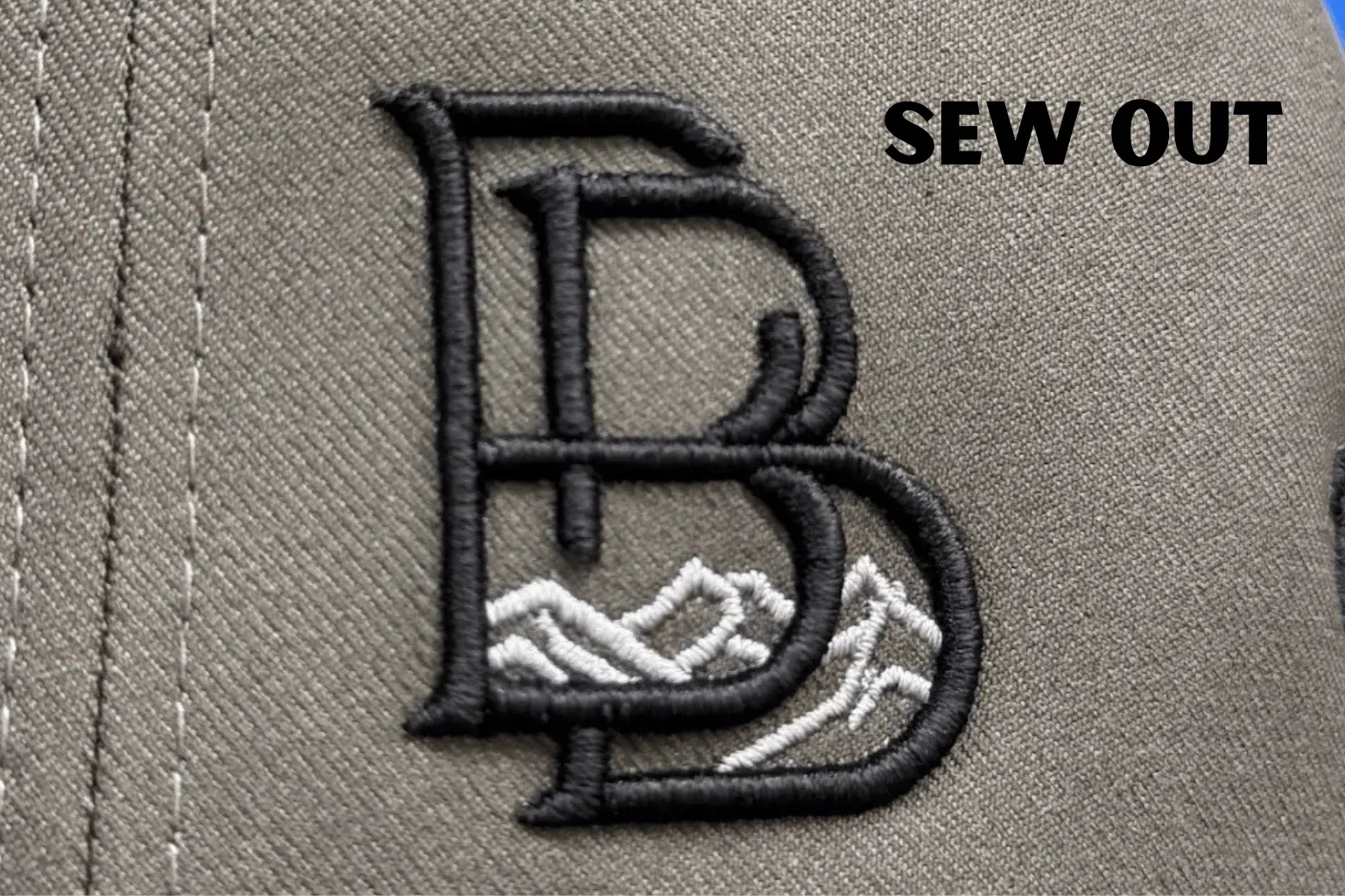 3d puff sew out