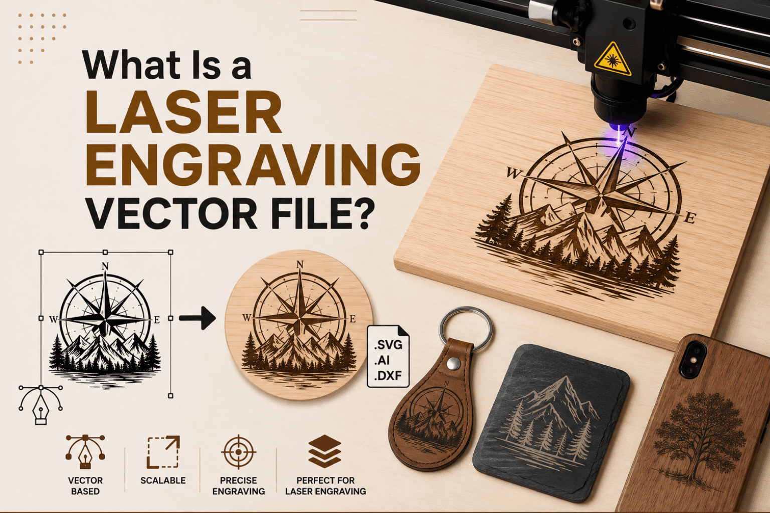 What Is a Laser Engraving Vector File?