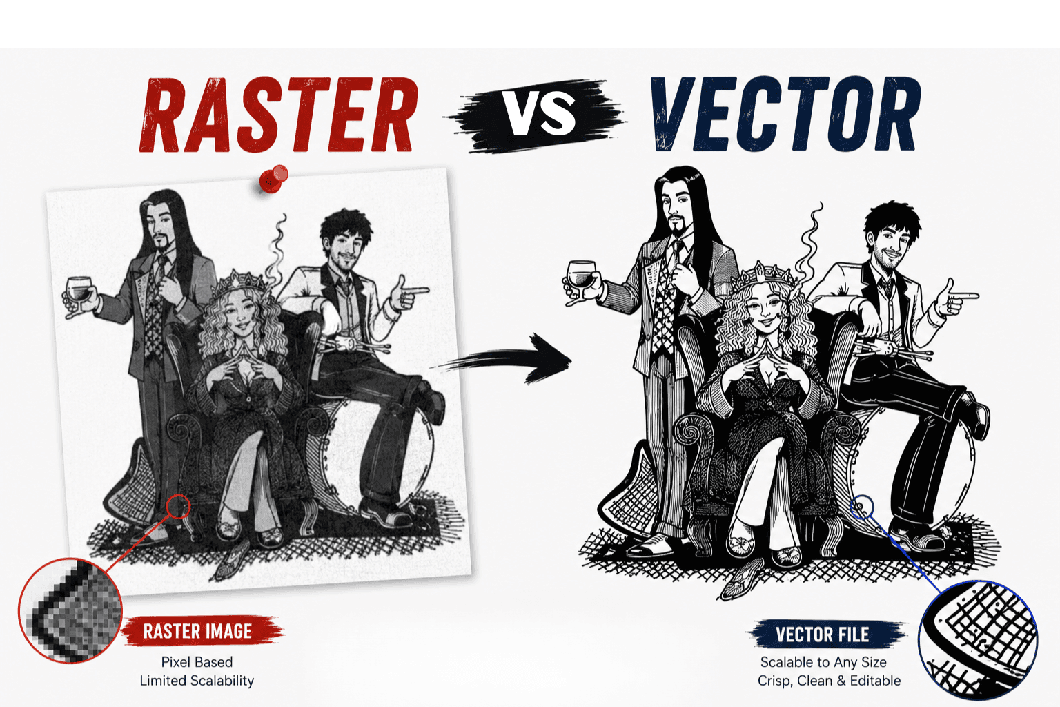 Vector vs. Raster: The Technical Foundation
