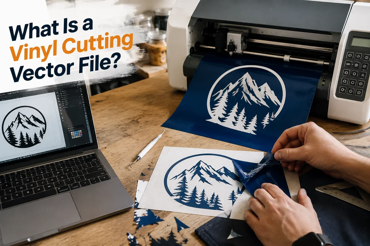 What Is a Vinyl Cutting Vector File?